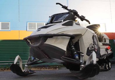 Защита днища для снегохода BRP LYNX Commander E-Tec 600 2012