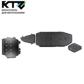 Комплект защит для BELGEE X70 1.5 4WD 2024- Сталь 3 мм