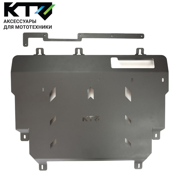 Защита картера и КПП для HAVAL H7 2.0T DCT AWD 2025/ HAVAL F7 2.0 SAT 2025 4WD сталь 3 мм