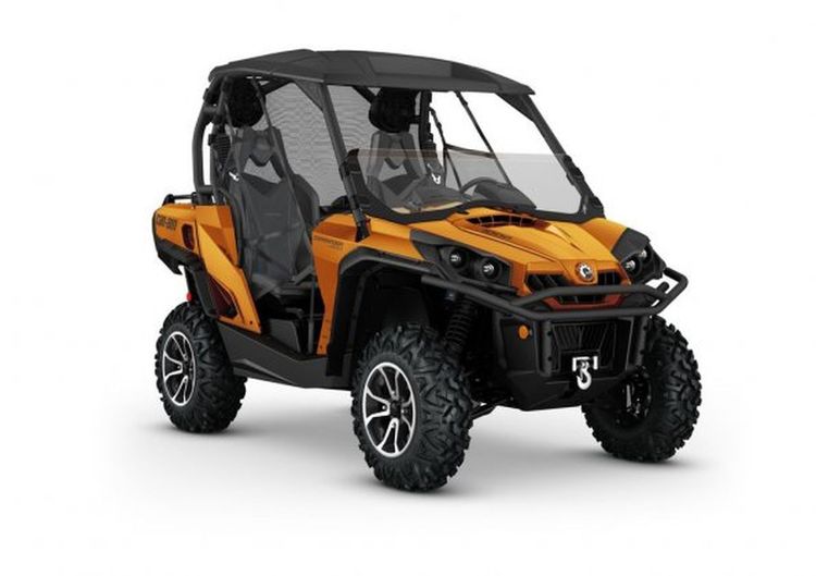 Чехол KTZ для квадроцикла BRP Can Am Commander - Oxford 600 Rip Stop Black (Для перевозки, черный)