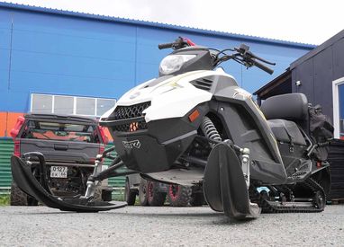 Защита днища для снегохода Stels Капитан S150 (S150L)