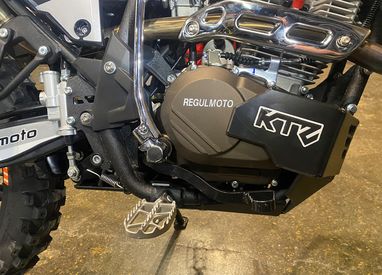 Защита картера и прогрессии для RegulMoto CR-X PR300 (4T ZS175FMM, б.вал) 2025