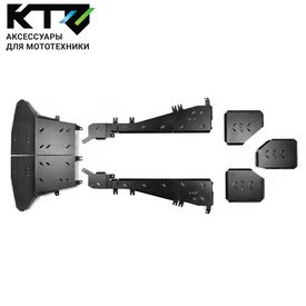 Комплект защит KTZ для HAVAL H3 1,5 4WD 2024- сталь 3 мм