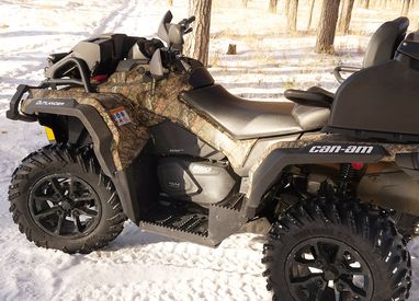 Комплект защита днища и подножки для BRP Outlander G2 max 2023+