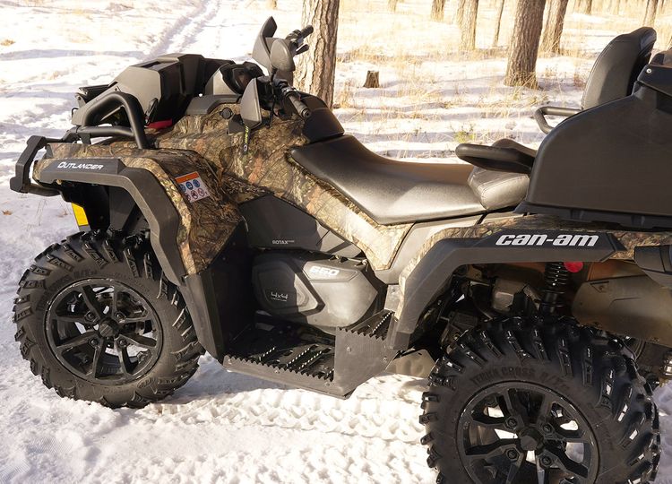Комплект защита днища и подножки для BRP Outlander G2 max 2023+