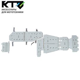 Комплект защит для TANK 700 3.0 АКПП 4WD 2025 алюминий 5 мм