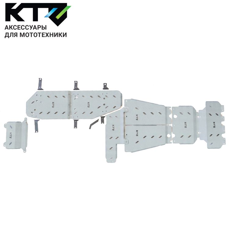 Комплект защит для TANK 700 3.0 АКПП 4WD 2025 алюминий 5 мм